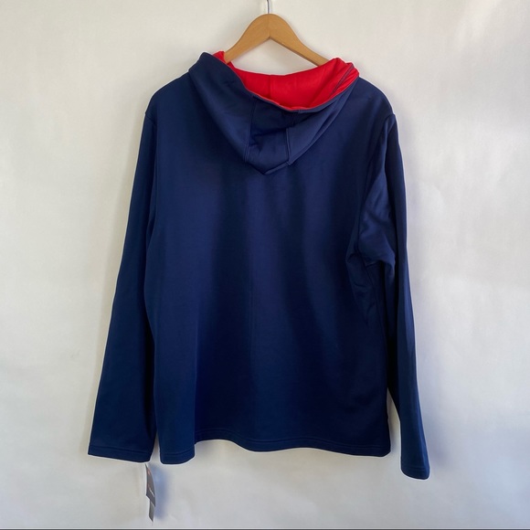 Patriots NWT Full Zip Hooded Sweatshirt Jacket Size Large - Picture 5 of 5